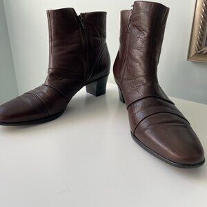 Women's Munro Leather Ankle Boots